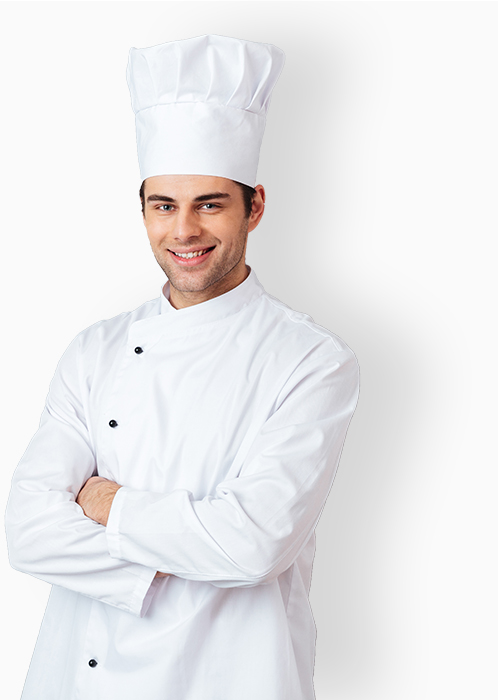 Chef using SteamPro